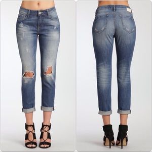 Mavi Jeans Ada Sexy Boyfriend Dark‎ Ripped Vintage